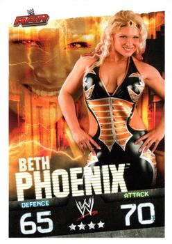 2010 Topps Slam Attax WWE Evolution #NNO Beth Phoenix Front