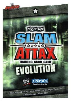 2010 Topps Slam Attax WWE Evolution #NNO Rosa Mendes Back