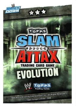 2010 Topps Slam Attax WWE Evolution #NNO Charlie Haas Back