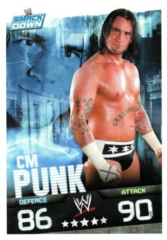 2010 Topps Slam Attax WWE Evolution #NNO CM Punk Front