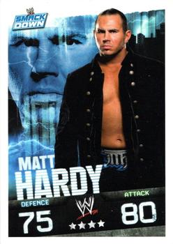 2010 Topps Slam Attax WWE Evolution #NNO Matt Hardy Front