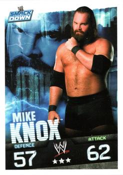 2010 Topps Slam Attax WWE Evolution #NNO Mike Knox Front