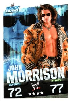 2010 Topps Slam Attax WWE Evolution #NNO John Morrison Front