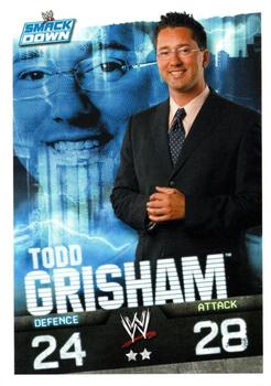 2010 Topps Slam Attax WWE Evolution #NNO Todd Grisham Front