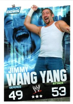 2010 Topps Slam Attax WWE Evolution #NNO Jimmy Wang Yang Front