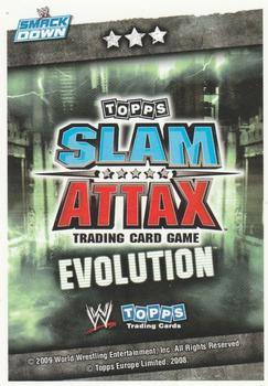 2010 Topps Slam Attax WWE Evolution #NNO Natalya Back