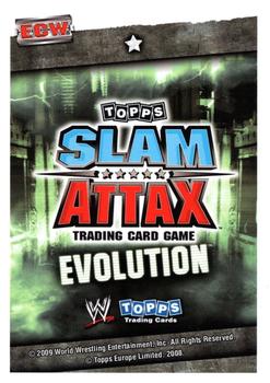 2010 Topps Slam Attax WWE Evolution #NNO Tony Chimel Back