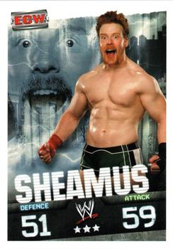 2010 Topps Slam Attax WWE Evolution #NNO Sheamus Front