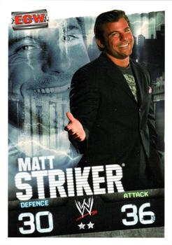 2010 Topps Slam Attax WWE Evolution #NNO Matt Striker Front