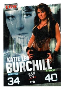 2010 Topps Slam Attax WWE Evolution #NNO Katie Lea Burchill Front
