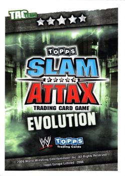 2010 Topps Slam Attax WWE Evolution #NNO Chris Jericho / Big Show Back