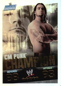 2010 Topps Slam Attax WWE Evolution - Champions #NNO CM Punk Front