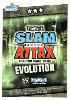 2010 Topps Slam Attax WWE Evolution - Champions #NNO Michelle McCool Back