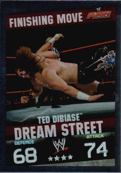 2010 Topps Slam Attax WWE Evolution - Finishing Moves #NNO Ted DiBiase Front