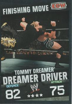 2010 Topps Slam Attax WWE Evolution - Finishing Moves #NNO Tommy Dreamer Front