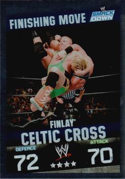 2010 Topps Slam Attax WWE Evolution - Finishing Moves #NNO Finlay Front