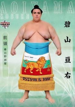 2020 BBM Sumo Shin #16 Aoiyama Kosuke Front