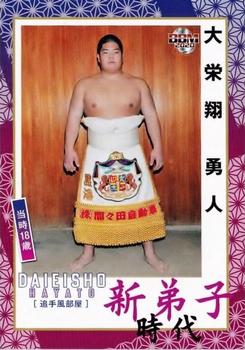 2020 BBM Sumo Shin #49 Daieisho Hayato Front