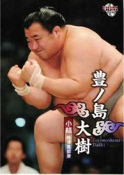 2012 BBM Sumo #8 Toyonoshima Daiki Front