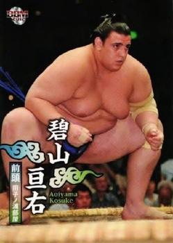 2012 BBM Sumo #40 Aoiyama Kosuke Front