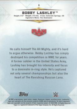 2020 Topps WWE Undisputed - Orange #6 Bobby Lashley Back