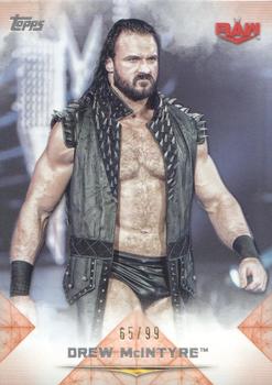 2020 Topps WWE Undisputed - Orange #9 Drew McIntyre Front