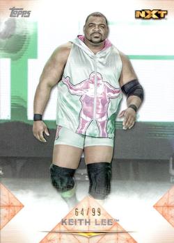 2020 Topps WWE Undisputed - Orange #63 Keith Lee Front