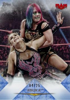 2020 Topps WWE Undisputed - Blue #3 Asuka Front