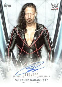 2020 Topps WWE Undisputed - Undisputed Autographs #A-SN Shinsuke Nakamura Front