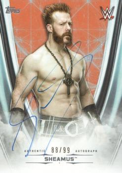 2020 Topps WWE Undisputed - Undisputed Autographs Orange #A-SM Sheamus Front