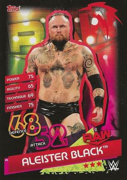 2020 Topps Slam Attax WWE Reloaded #3 Aleister Black Front