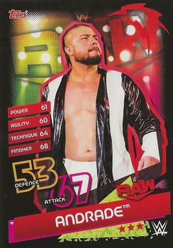 2020 Topps Slam Attax WWE Reloaded #4 Andrade Front