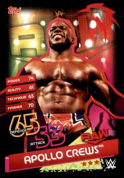2020 Topps Slam Attax WWE Reloaded #7 Apollo Crews Front