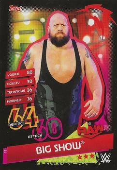 2020 Topps Slam Attax WWE Reloaded #11 Big Show Front