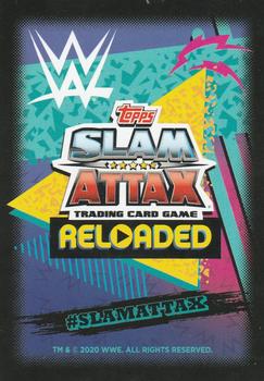 2020 Topps Slam Attax WWE Reloaded #28 Natalya Back