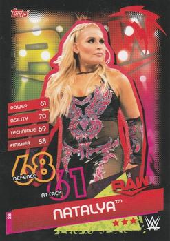 2020 Topps Slam Attax WWE Reloaded #28 Natalya Front