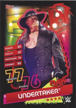 2020 Topps Slam Attax WWE Reloaded #42 Undertaker Front