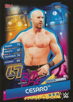 2020 Topps Slam Attax WWE Reloaded #51 Cesaro Front