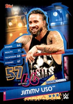 2020 Topps Slam Attax WWE Reloaded #62 Jimmy Uso Front
