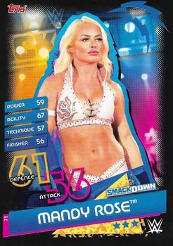 2020 Topps Slam Attax WWE Reloaded #71 Mandy Rose Front