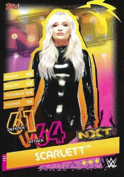 2020 Topps Slam Attax WWE Reloaded #131 Scarlett Front