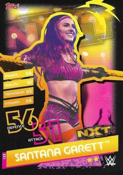 2020 Topps Slam Attax WWE Reloaded #133 Santana Garrett Front