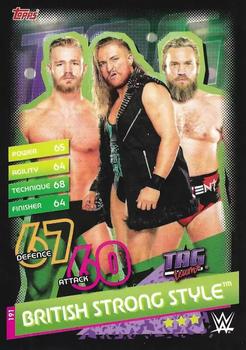 2020 Topps Slam Attax WWE Reloaded #191 British Strong Style Front