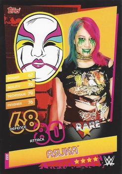 2020 Topps Slam Attax WWE Reloaded #222 Asuka Front