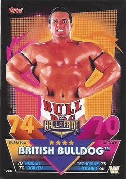 2020 Topps Slam Attax WWE Reloaded #244 British Bulldog Front