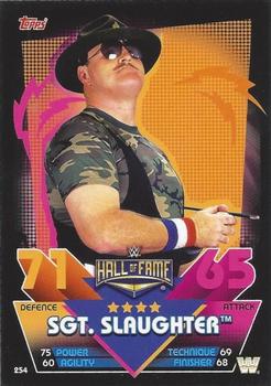 2020 Topps Slam Attax WWE Reloaded #254 Sgt. Slaughter Front