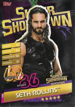 2020 Topps Slam Attax WWE Reloaded #288 Seth Rollins Front