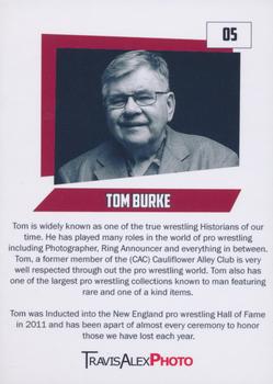 2019 New England Pro Wrestling Hall of Fame #05 Tom Burke Back