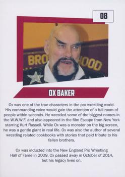 2019 New England Pro Wrestling Hall of Fame #08 Ox Baker Back