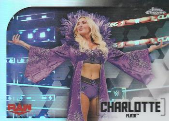 2020 Topps Chrome WWE - Refractor #20 Charlotte Flair Front